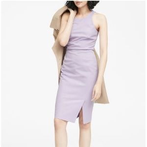 Banana Republic Bi-Stretch Racer-Neck Sheath Dress